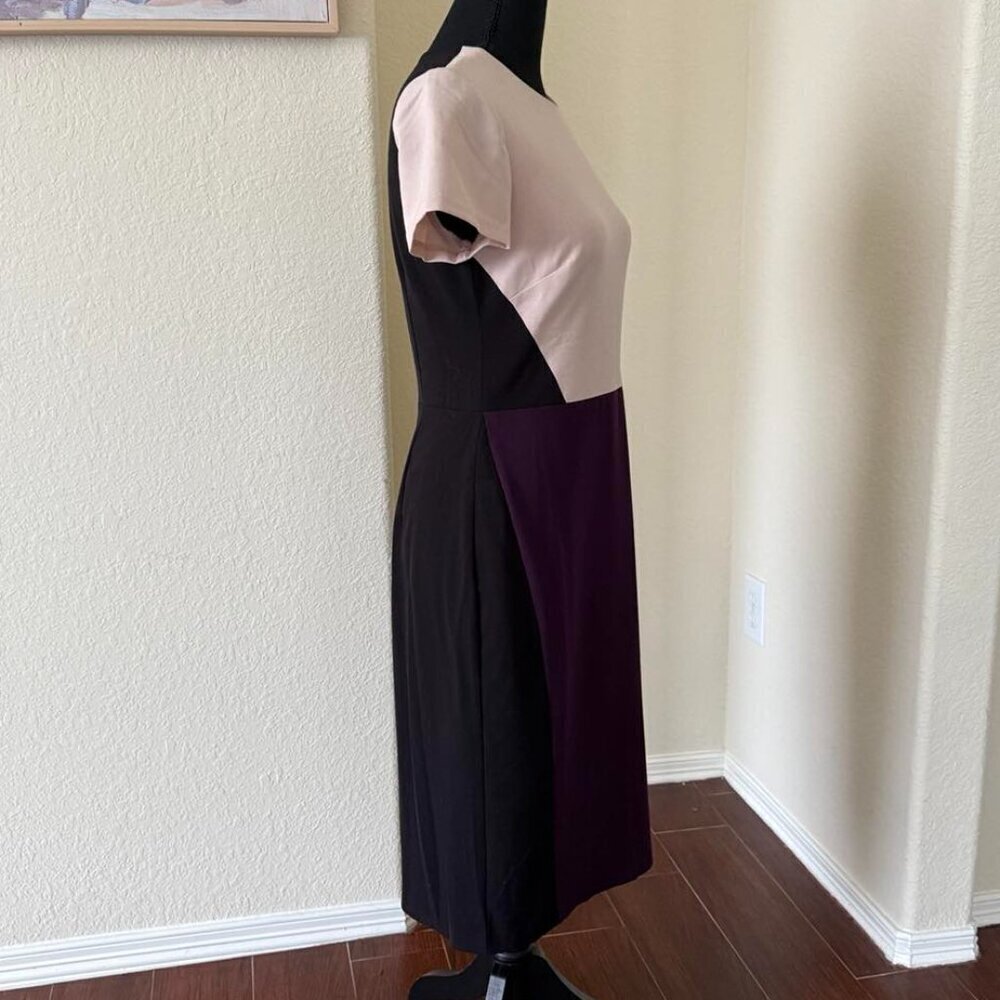 NWT Vince Camuto pastel colorblock sheath dress Size 4 - Picture 8 of 13